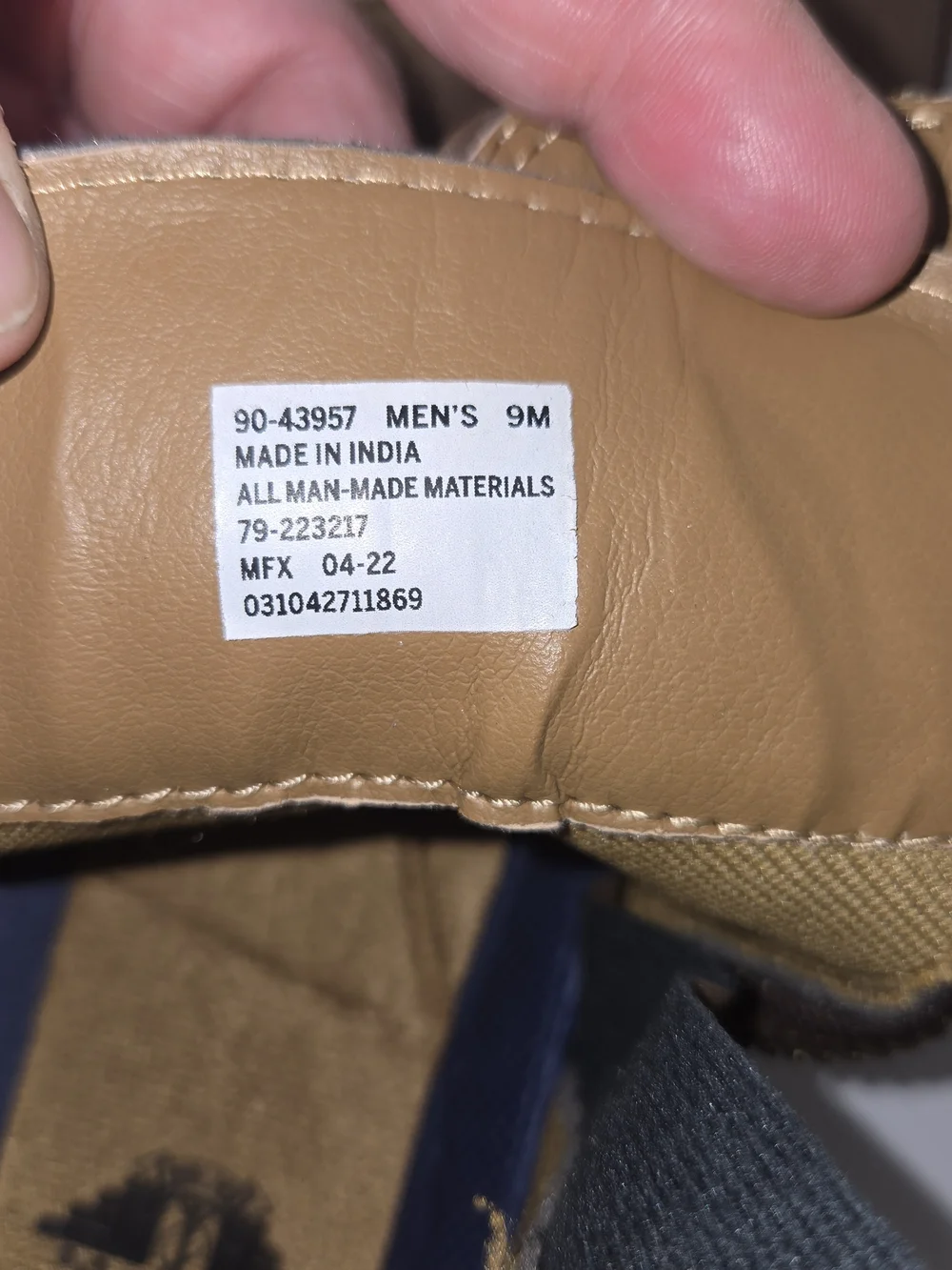 NWT Men's DOCKERS Rawls Block Heel Lace Up Boots in Dark Tan Size 9M
